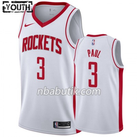 NBA Børn Trøje Houston Rockets Chris Paul 3 Nike 2019-20 Association Edition Swingman